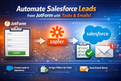 Efficient Lead Automation with Zapier: JotForm to Salesforce Integration for Scalable Growth